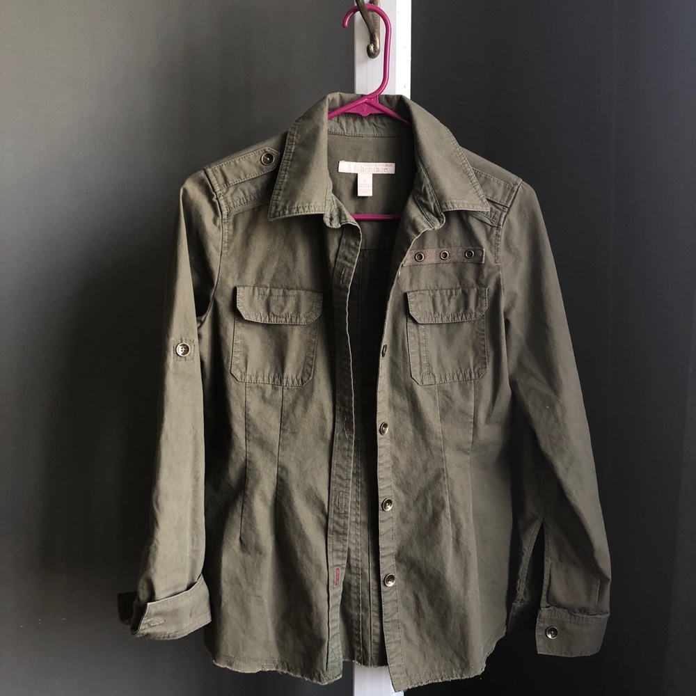 Banana Republic military shirt
